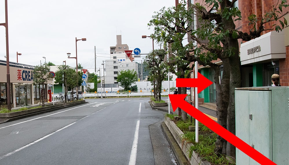 JR平塚駅からの道順3