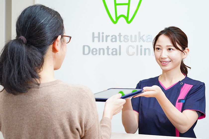 ヒアリング・問診票への記入